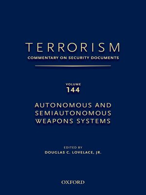 cover image of TERRORISM